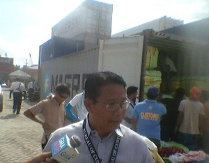 ERNESTO ARADANAS, Davao Port Collector of Customs